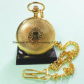 Beste Quarz-Gold-Taschenuhr mit Kette